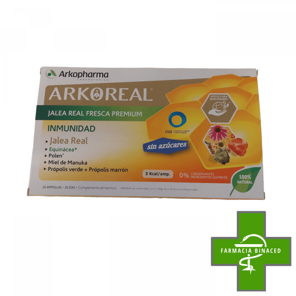 ARKOREAL INMUNIDAD JALEA REAL FRESCA CON EQUINACEA 20 AMP