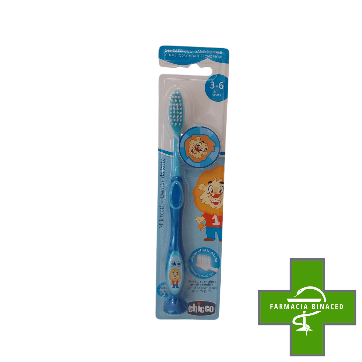 CHICCO CEPILLO INFANTIL 3-6 AÑOS AZUL_