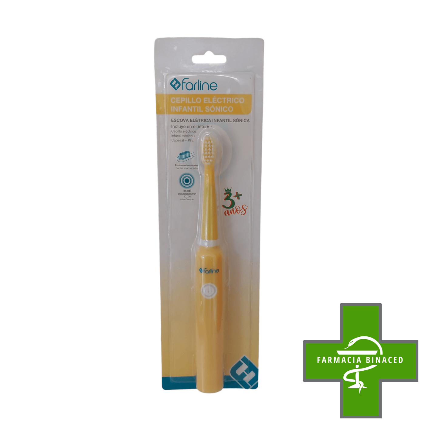 FARLINE CEPILLO ELECTRICO INFANTIL +3 AÑOS_
