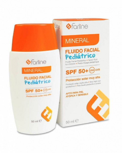 Farline Fluido Mineral Pediátrico SPF50+ 50ml