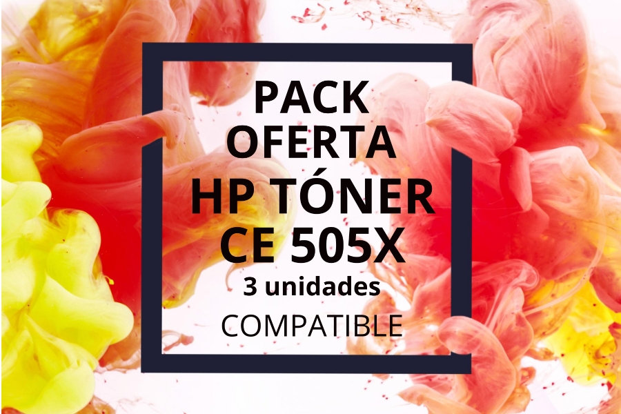 Pack Oferta Tóner HP CE505X