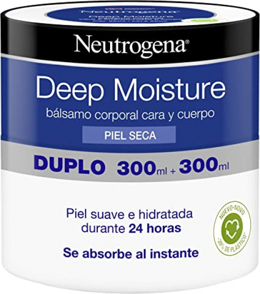 Neutrogena Bálsamo Corporal Piel Seca Duplo Tarro 300+300ml