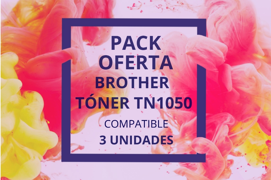 Pack Oferta Tóner Brother TN1050