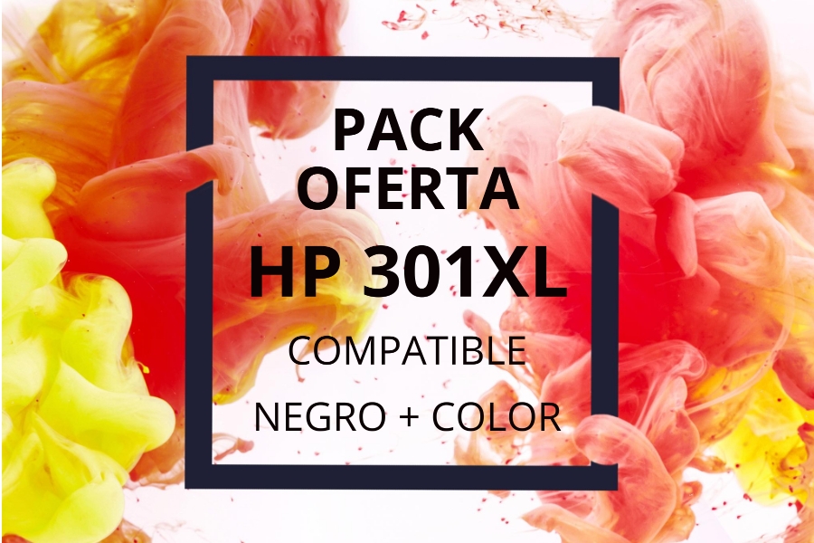 Pack Oferta Cartuchos HP 301XL