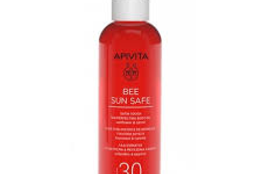 Apivita Bee Sun Safe aceite corporal 200 ml. Alta protección SPF 30