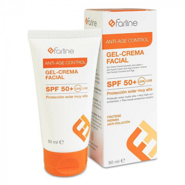 Farline Gel-Crema Facial Anti-Age Control SPF50+ 50ml