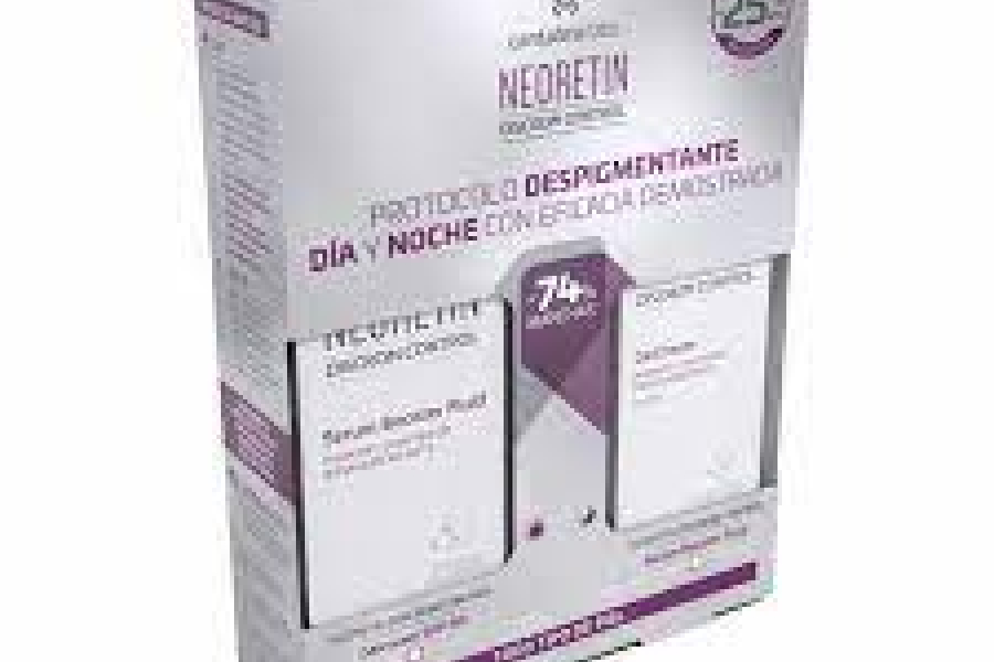 Neoretin Protocolo despigmentante Día y Noche  Gelcream spf 50 + serum Booster