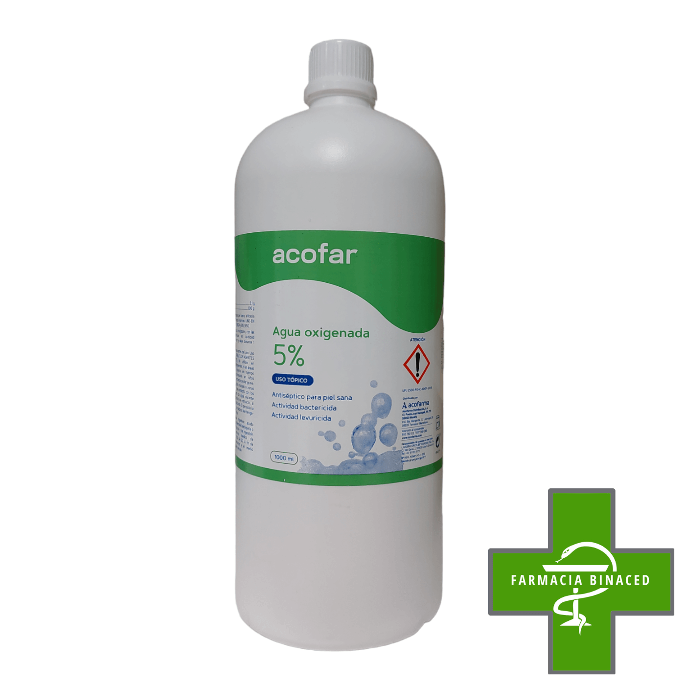 ACOFAR AGUA OXIGENADA 5% 1000ML