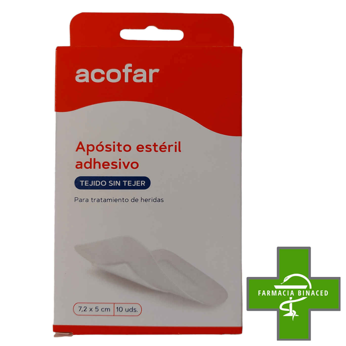 ACOFAR APOSITO ESTERIL 5X72CM 10U