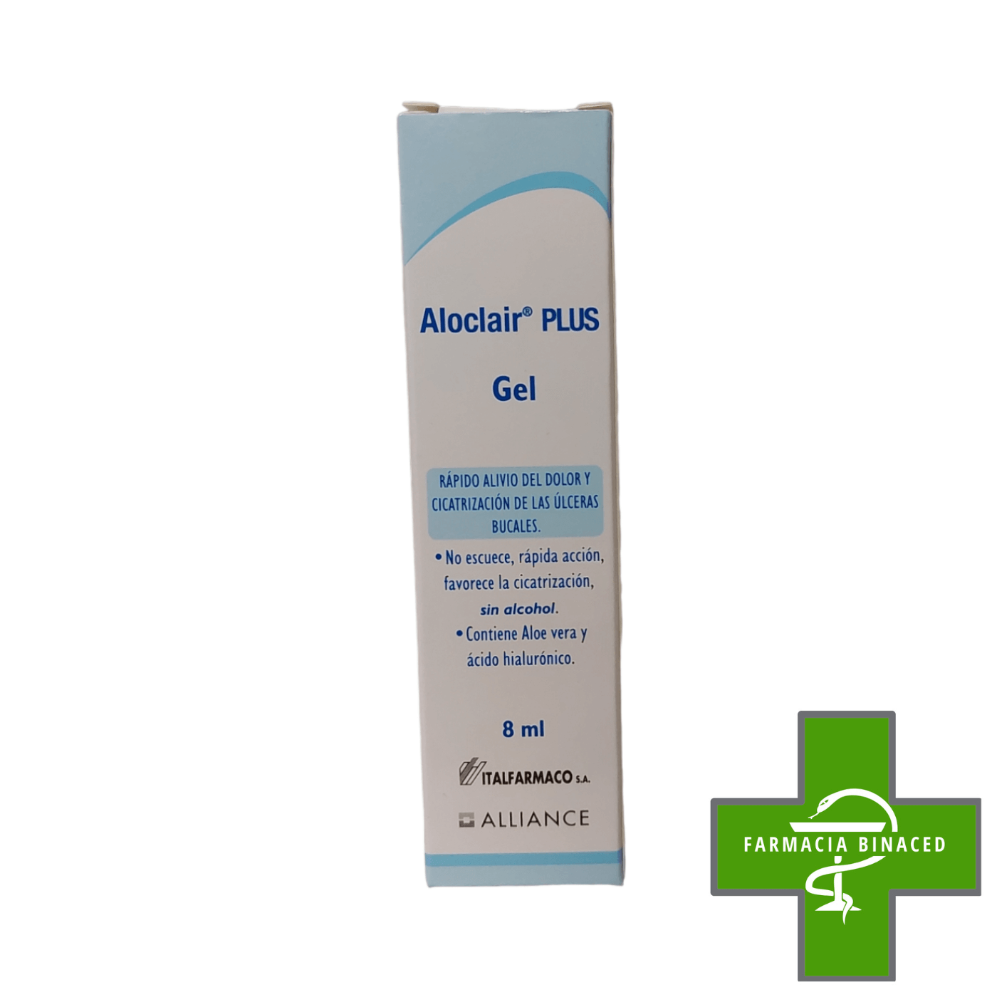 ALOCLAIR PLUS GEL ALOE 8ML