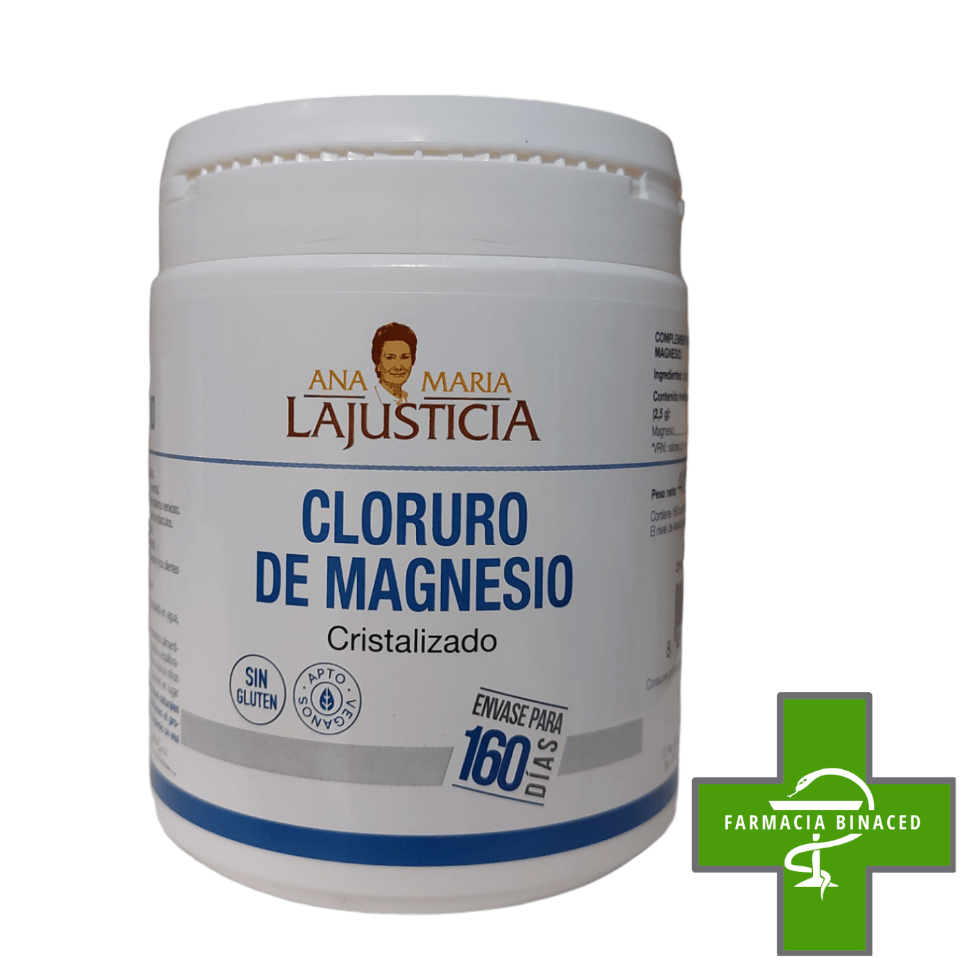 ANA MARIA LAJUSTICIA CLORURO DE MAGNESIO 400G