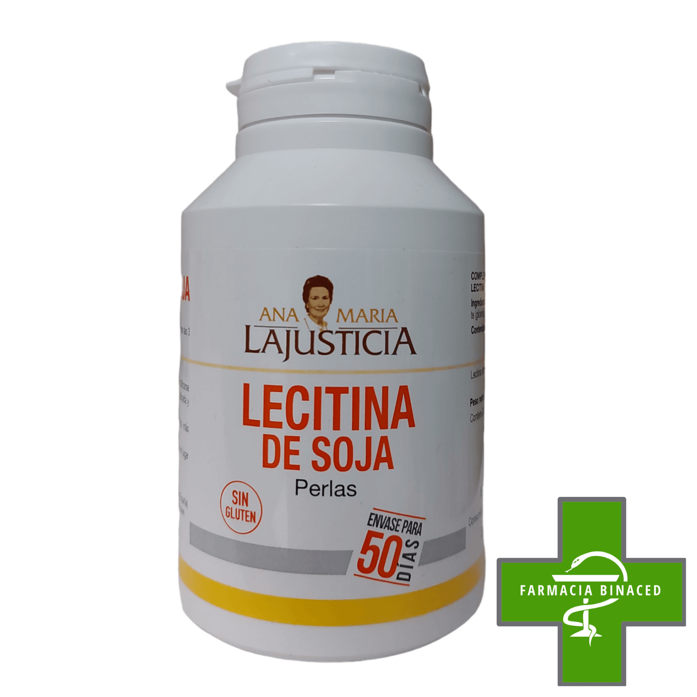 ANA MARIA LAJUSTICIA LECITINA DE SOJA 300 PERLAS