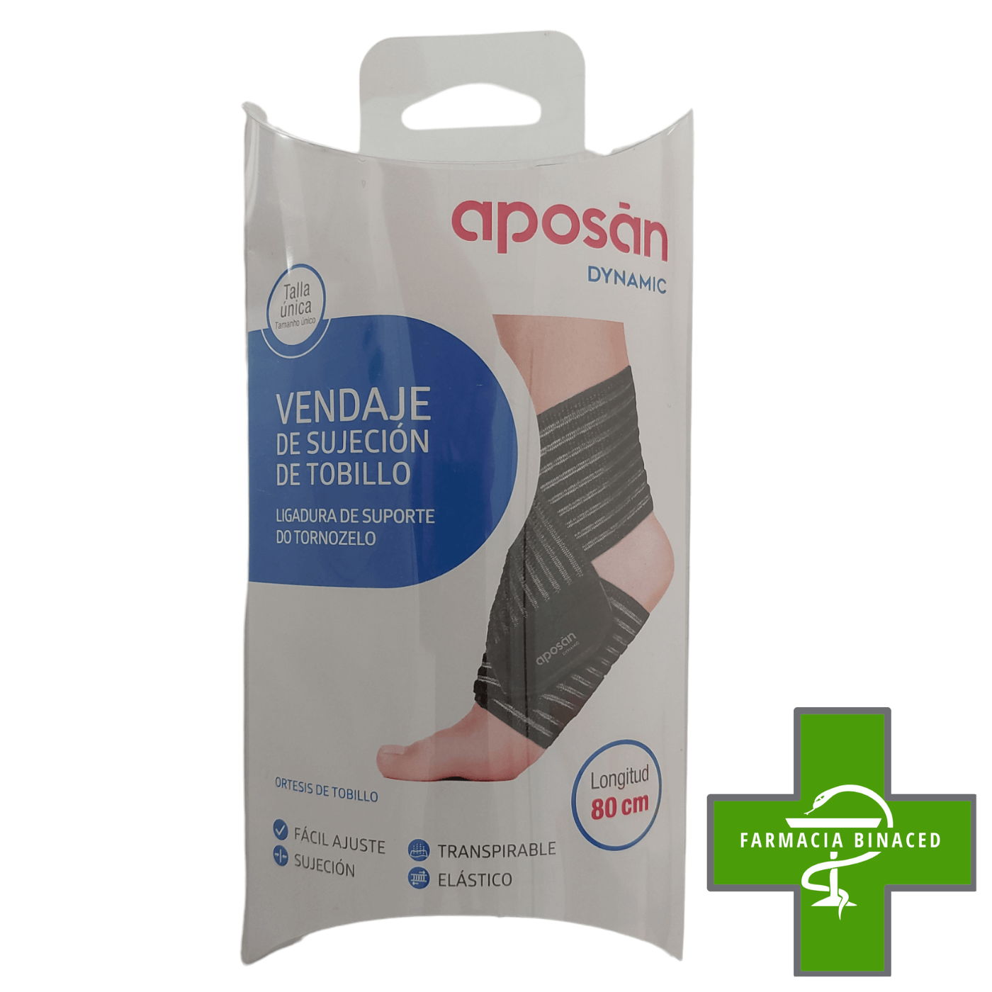 APOSAN VENDAJE SUJECION DE TOBILLO