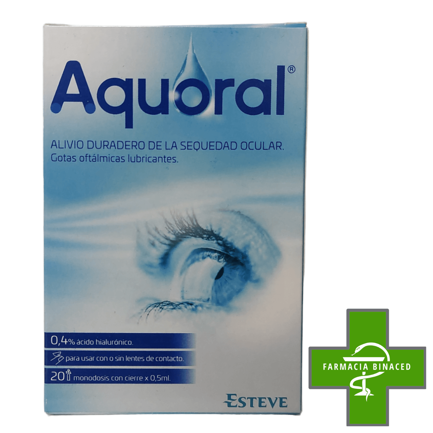 AQUORAL MONODOSIS GOTAS LUBRICANTES 50U