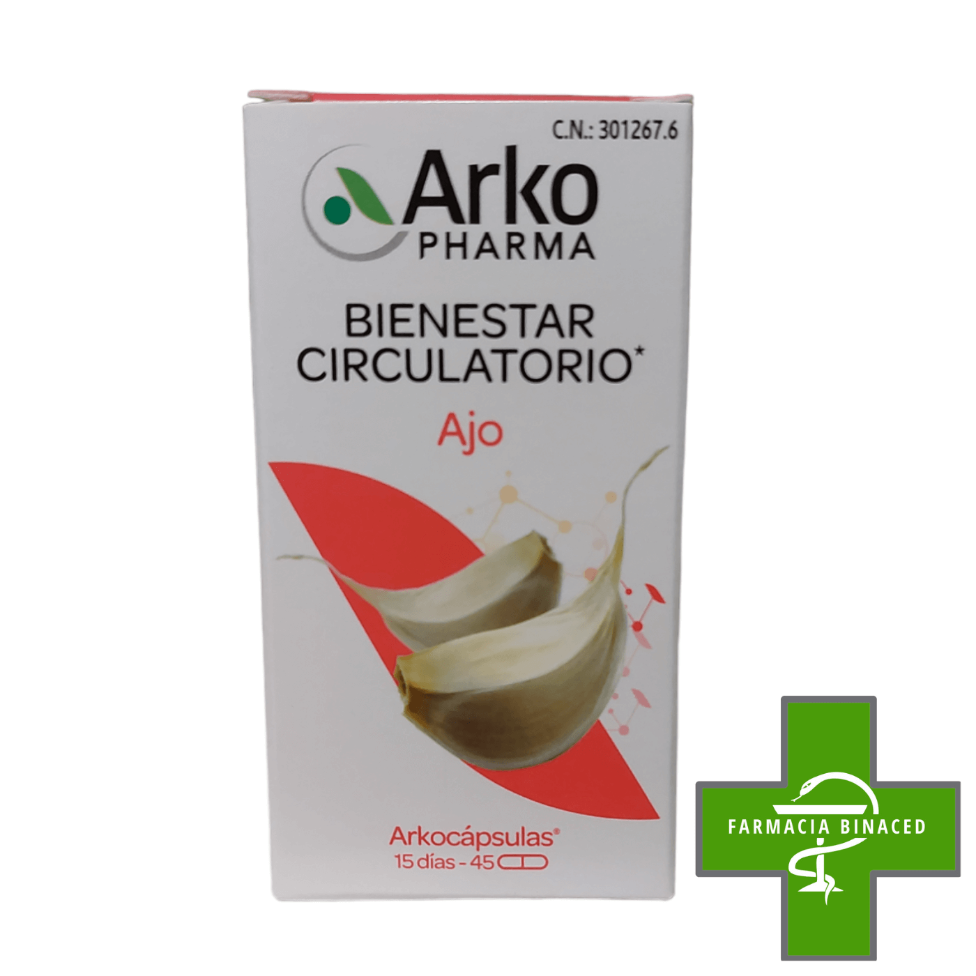 ARKOCAPSULAS AJO 45 CAPSULAS
