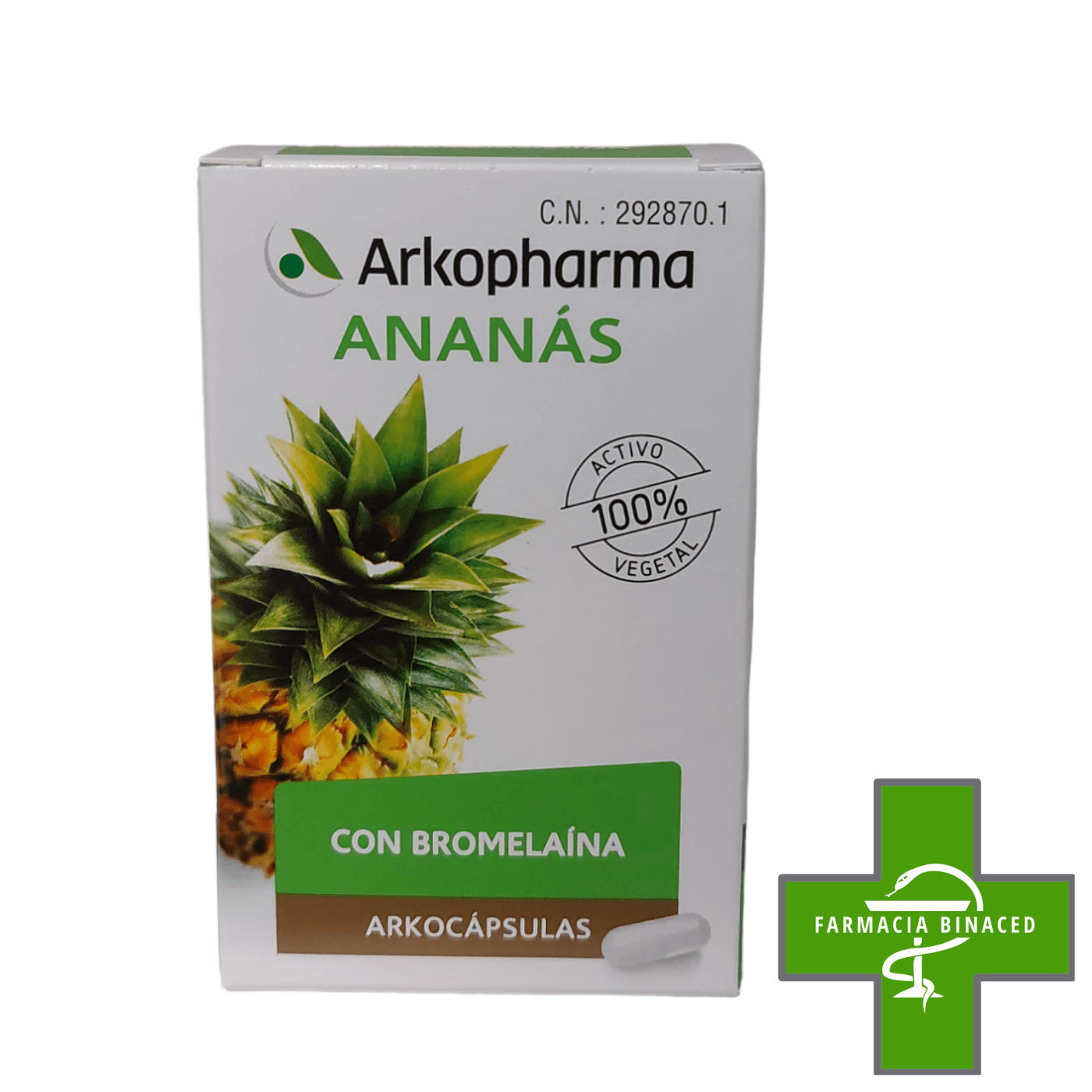 ARKOCAPSULAS ANANAS 84 CAPSULAS