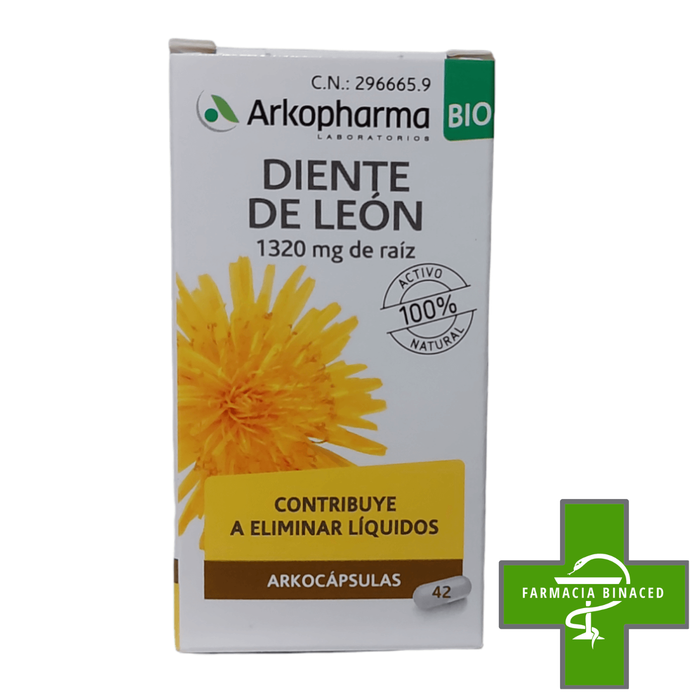 ARKOCAPSULAS DIENTE DE LEON 42 CAPS