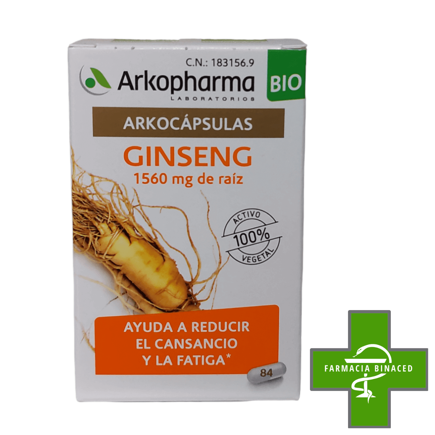 ARKOCAPSULAS GINSENG 84 CAPS_2