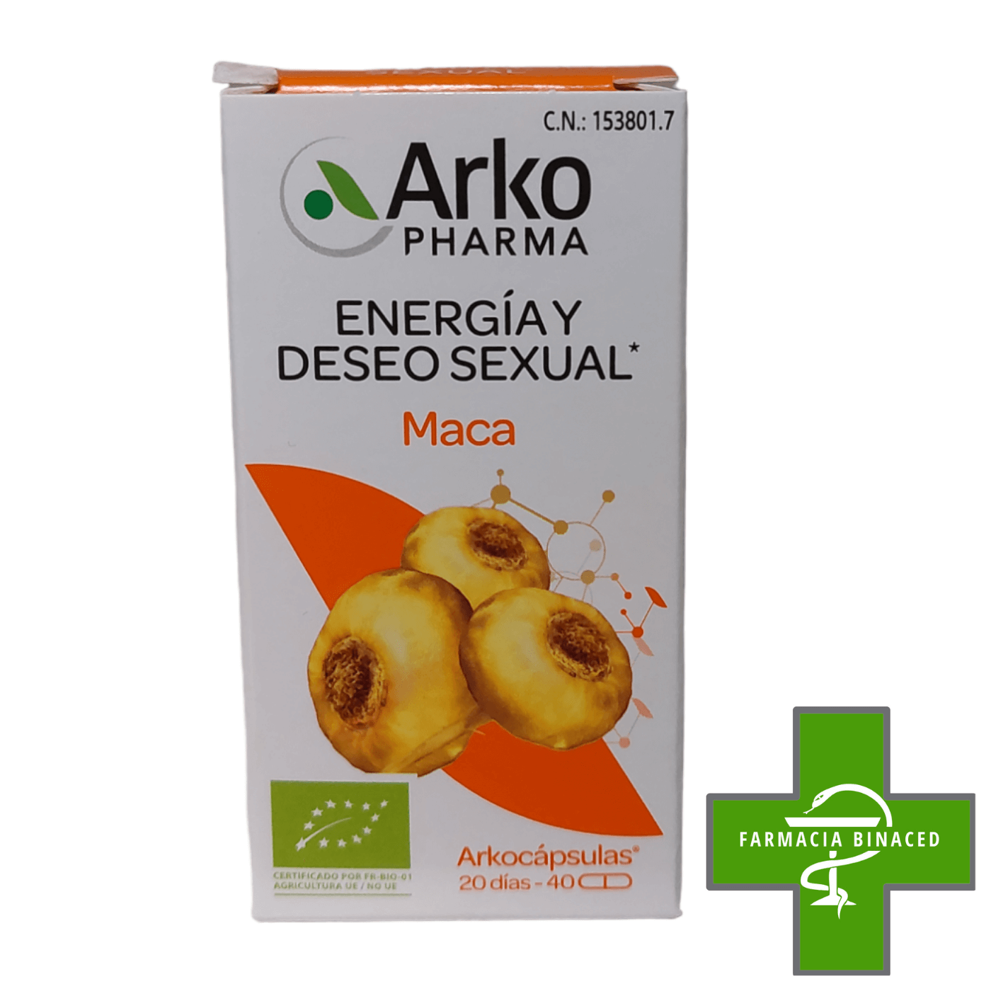 ARKOCAPSULAS MACA 40 CAPSULAS