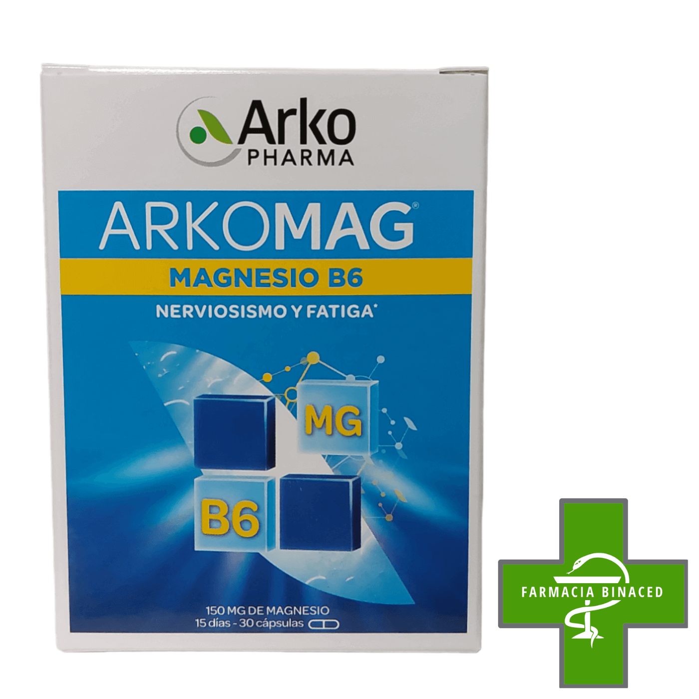 ARKOCAPSULAS MAGNESIO B6 30 CAPS_2