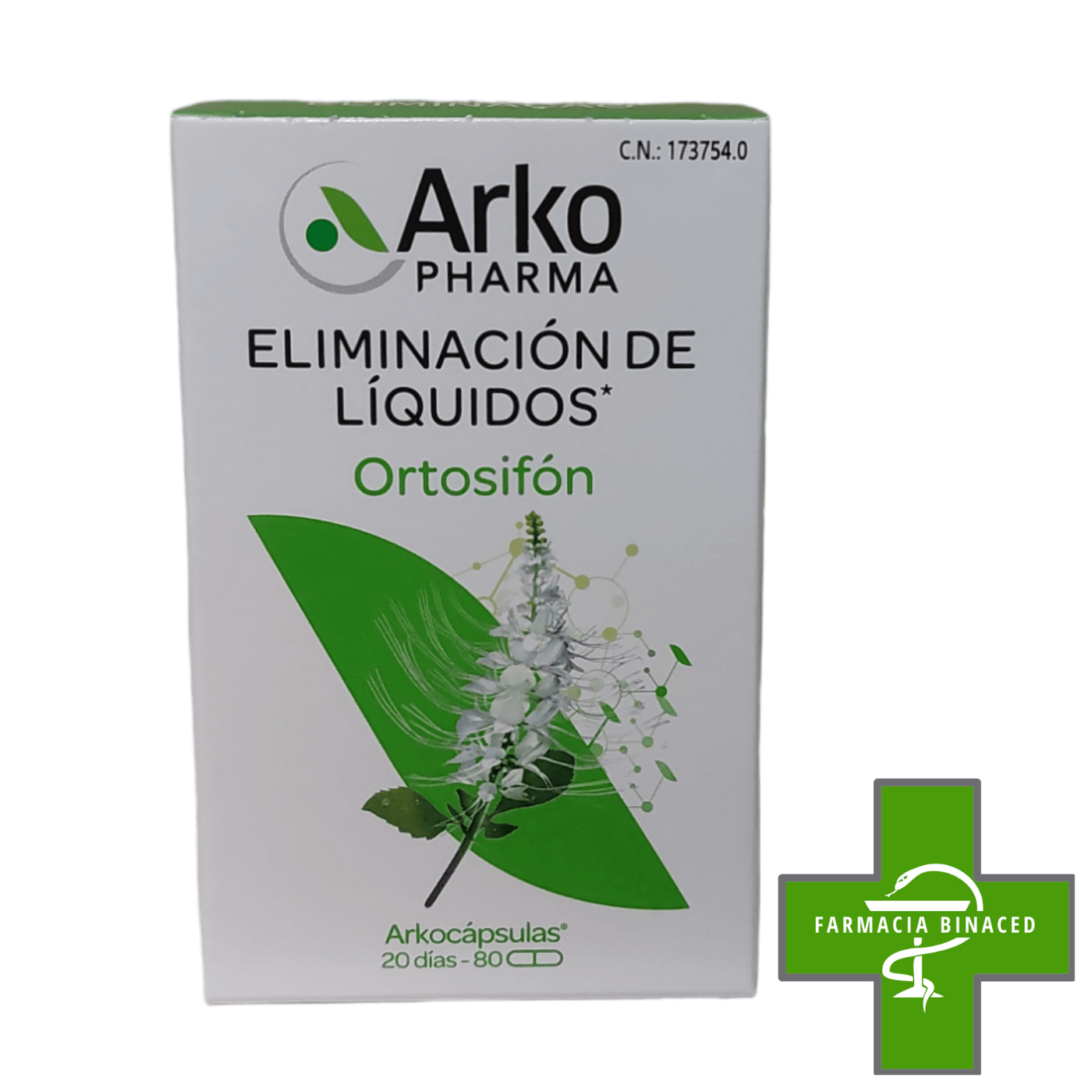 ARKOCAPSULAS ORTOSIFON 80 CAPS