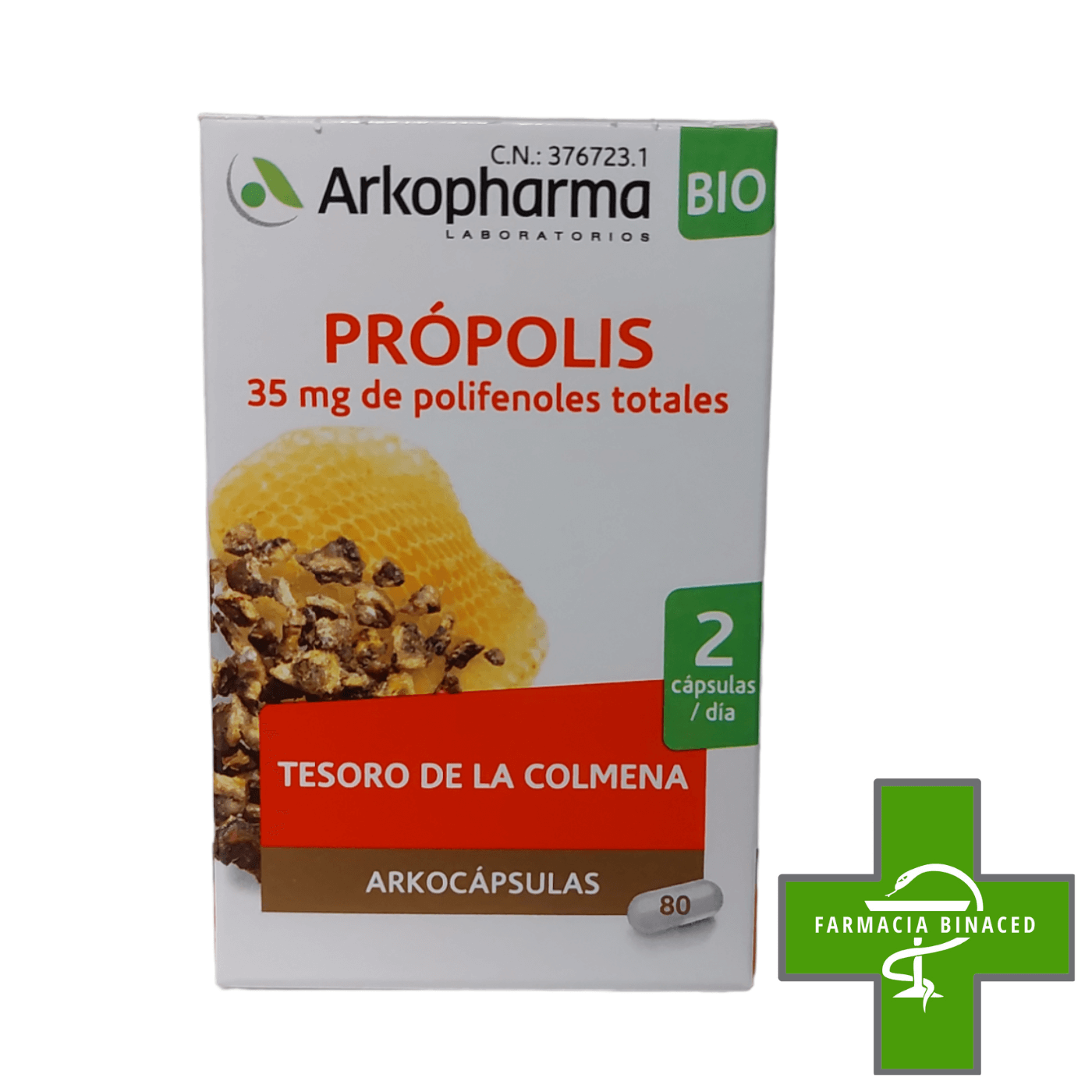 ARKOCAPSULAS PROPOLIS 80 CAPSULAS