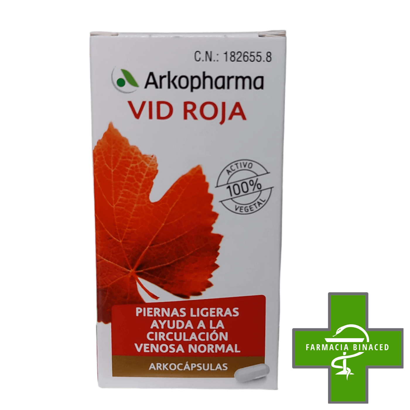 ARKOCAPSULAS VID ROJA 45 CAPS_2