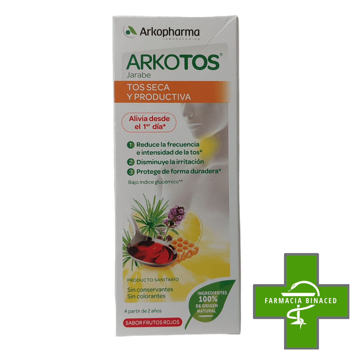 ARKOTOS JARABE TOS SECA Y PRODUCTIVA 140ML