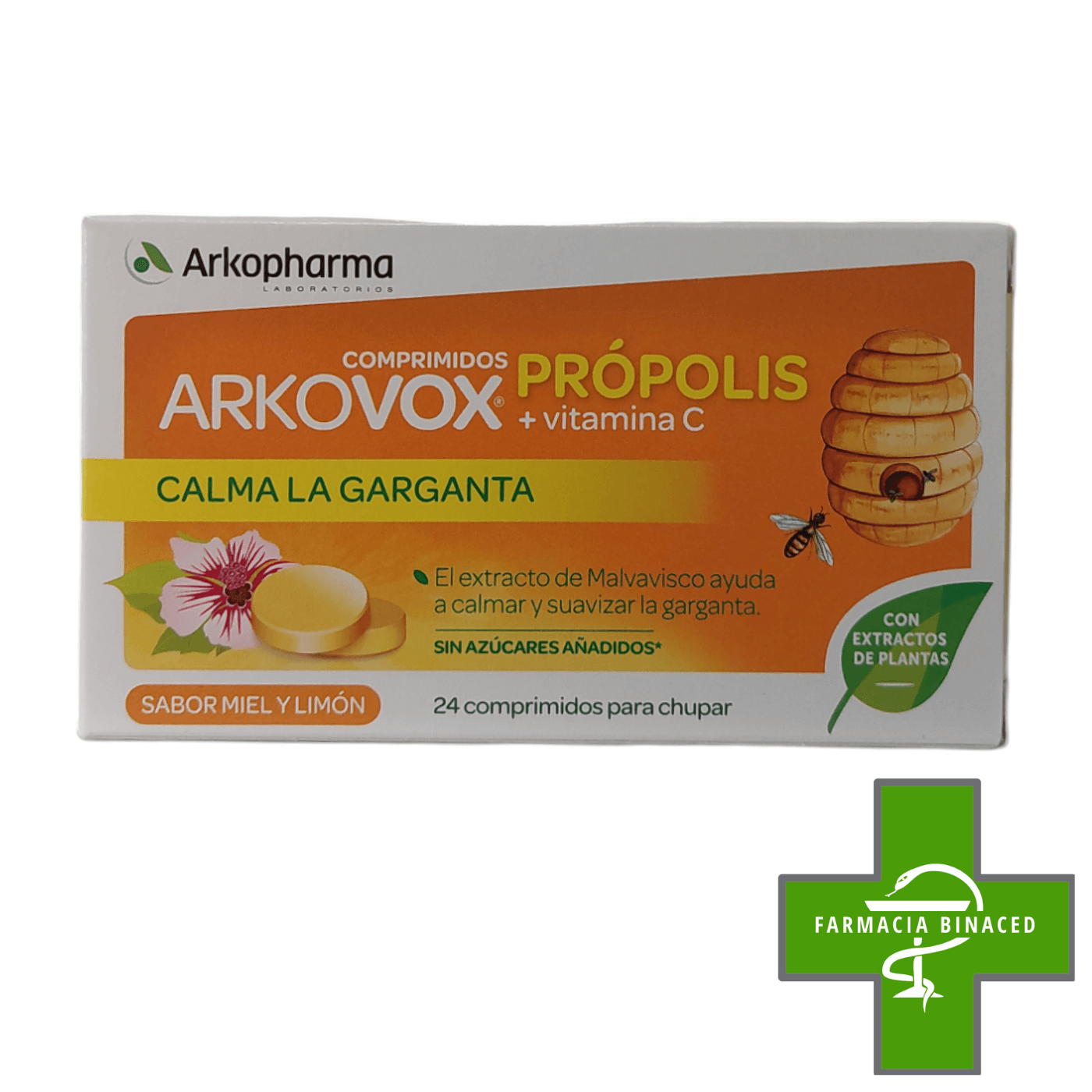 ARKOVOX PROPOLIS 24 COMPRIMIDOS PARA CHUPAR