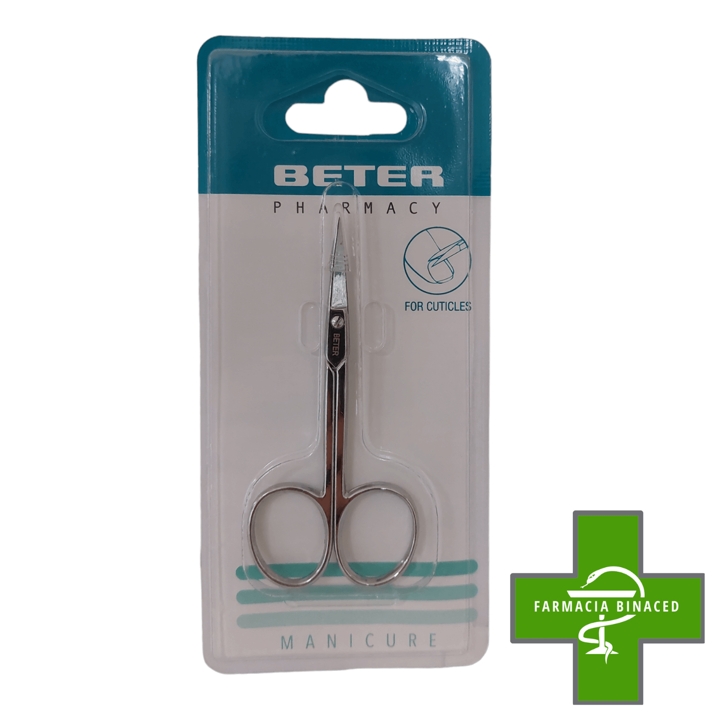 BETER TIJERA MANICURA CUTICULAS