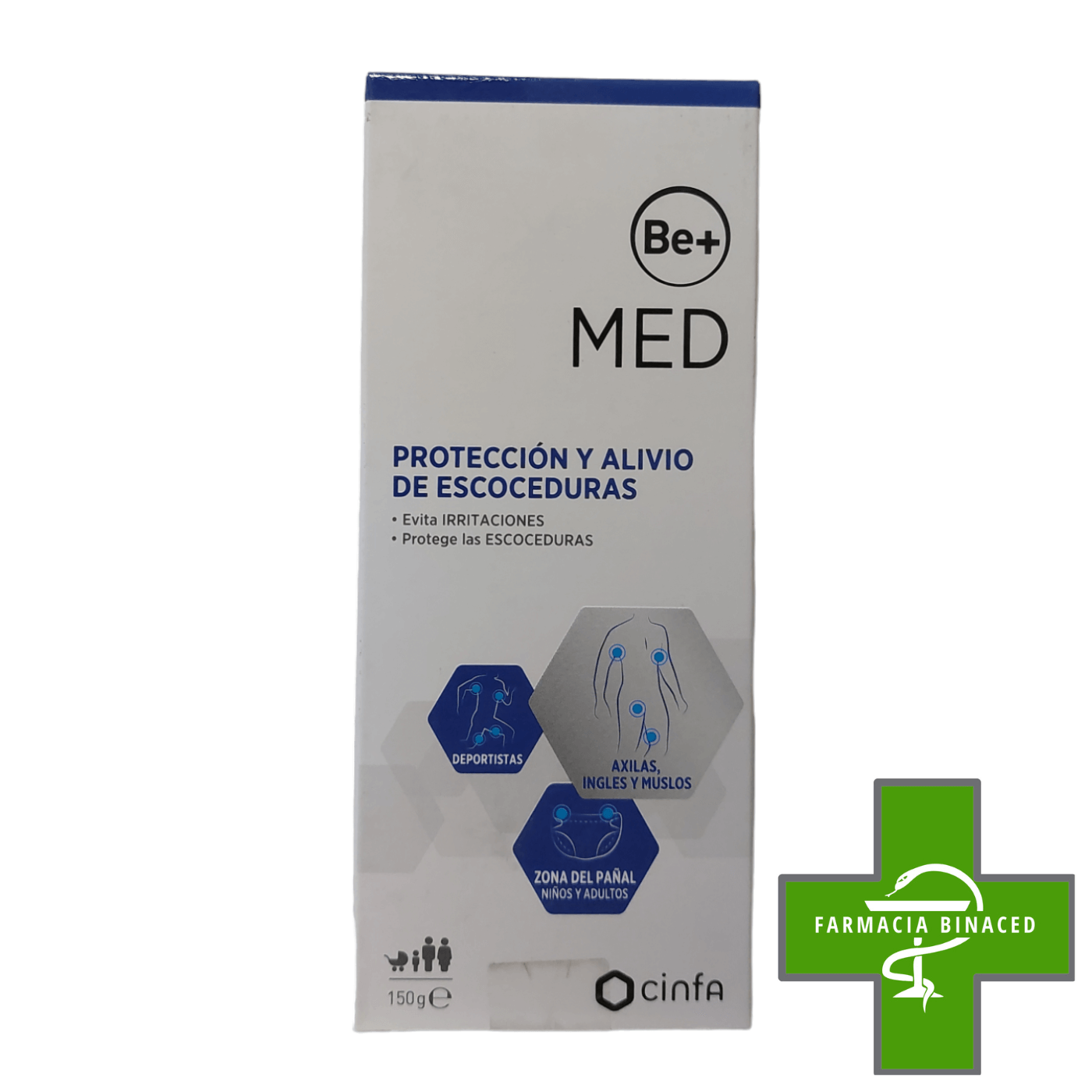BE+ MED ALIVIO ESCOCEDURAS 150G