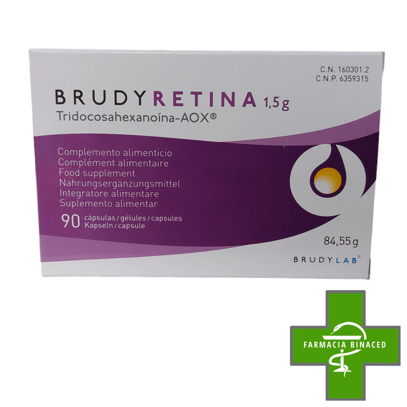 BRUDY RETINA 90 CAPSULAS