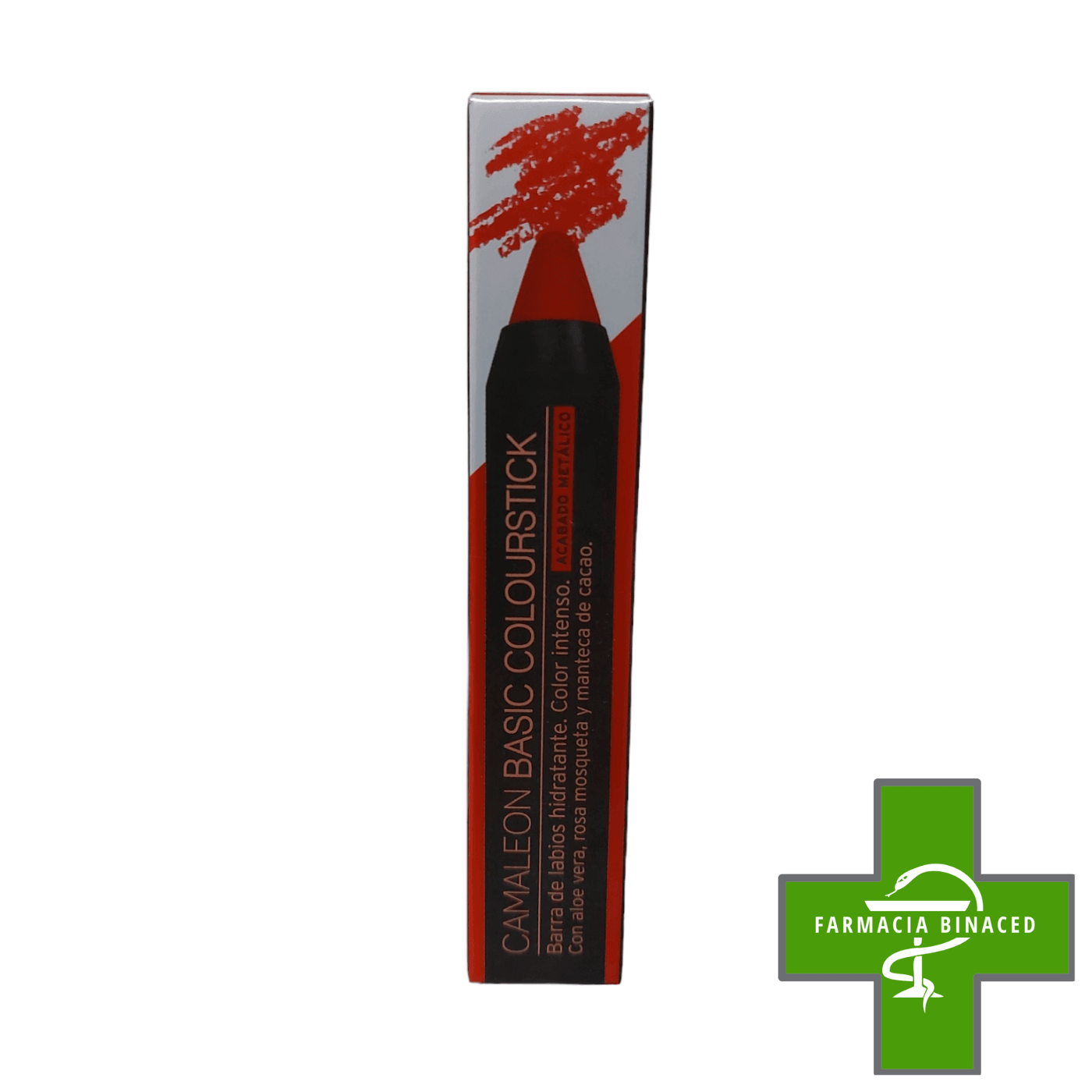 CAMALEON STICK ACABADO METALICO ROJO_2