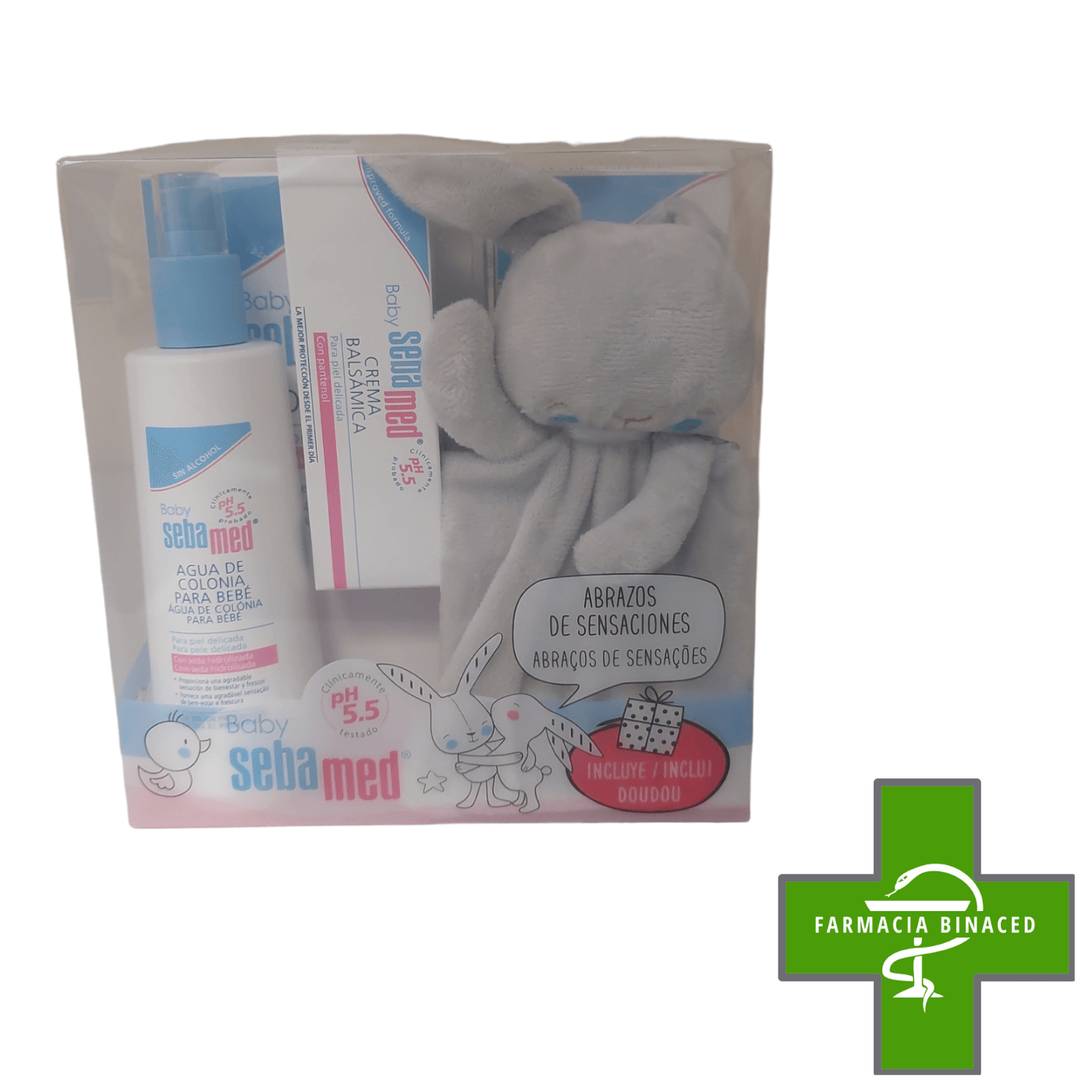 CANASTILLA SEBAMED MUÑECO DOU DOU