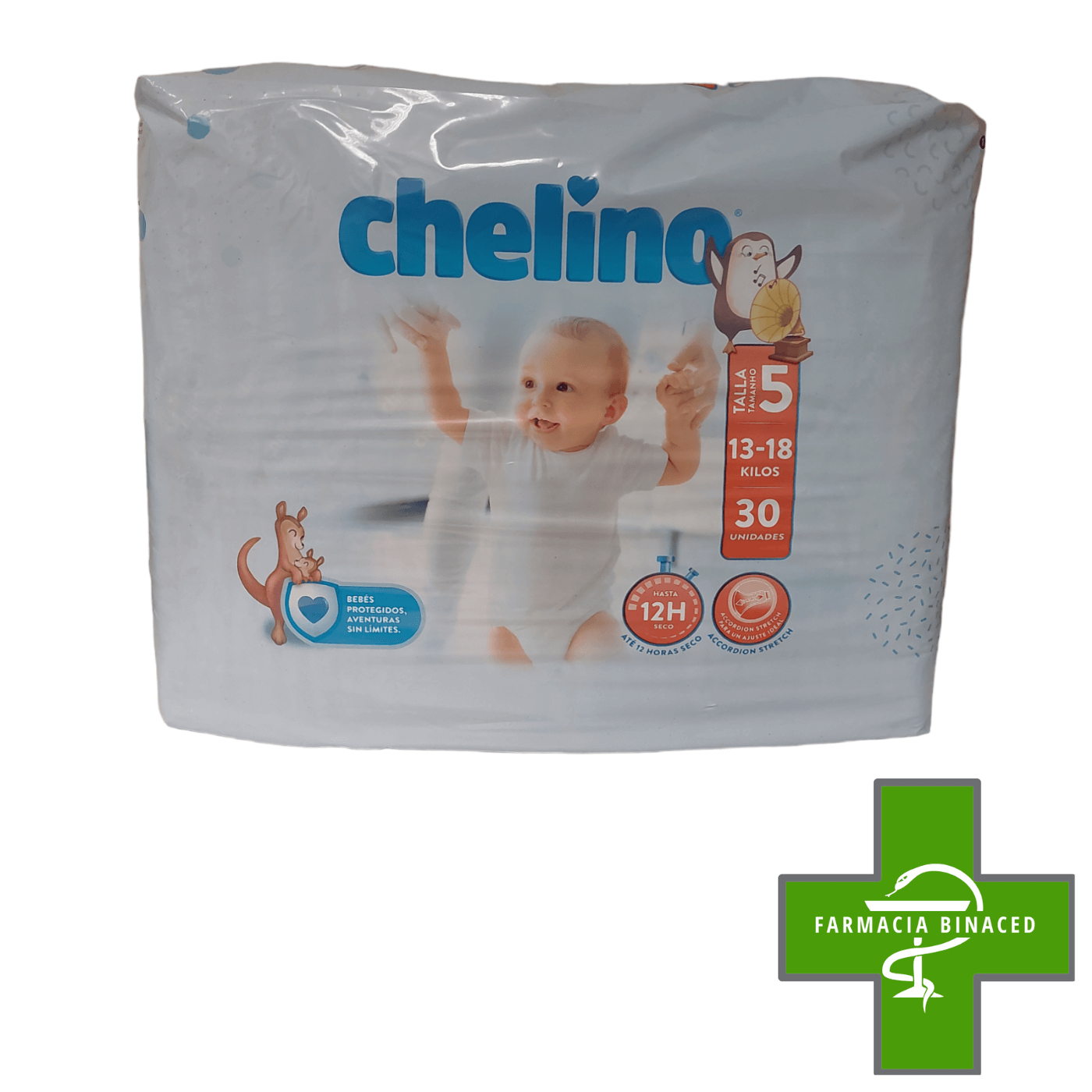 CHELINO 5 PAÑAL 13-18KG 30UDS