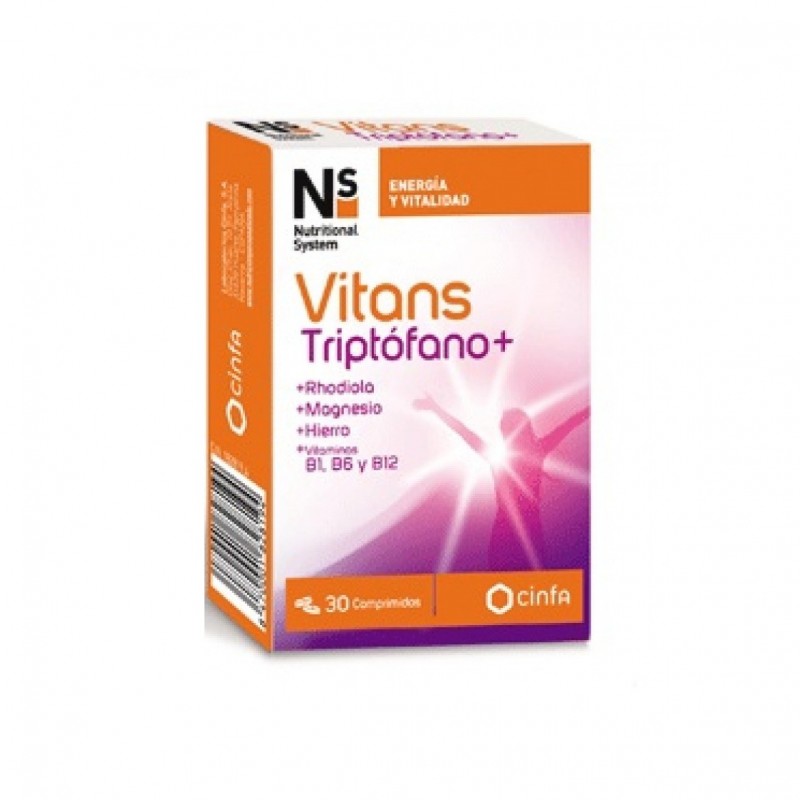Ns Vitans Triptófano+ 30 comprimidos