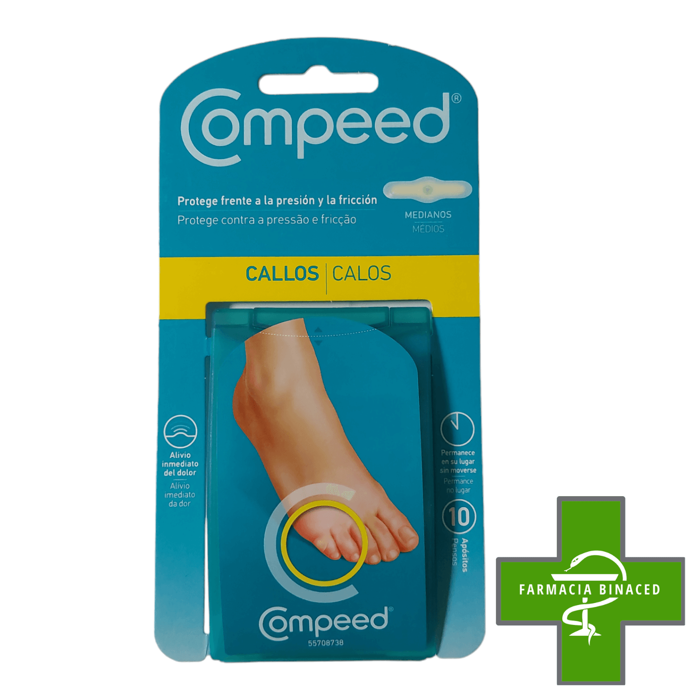 COMPEED CALLOS MEDIANOS 10U