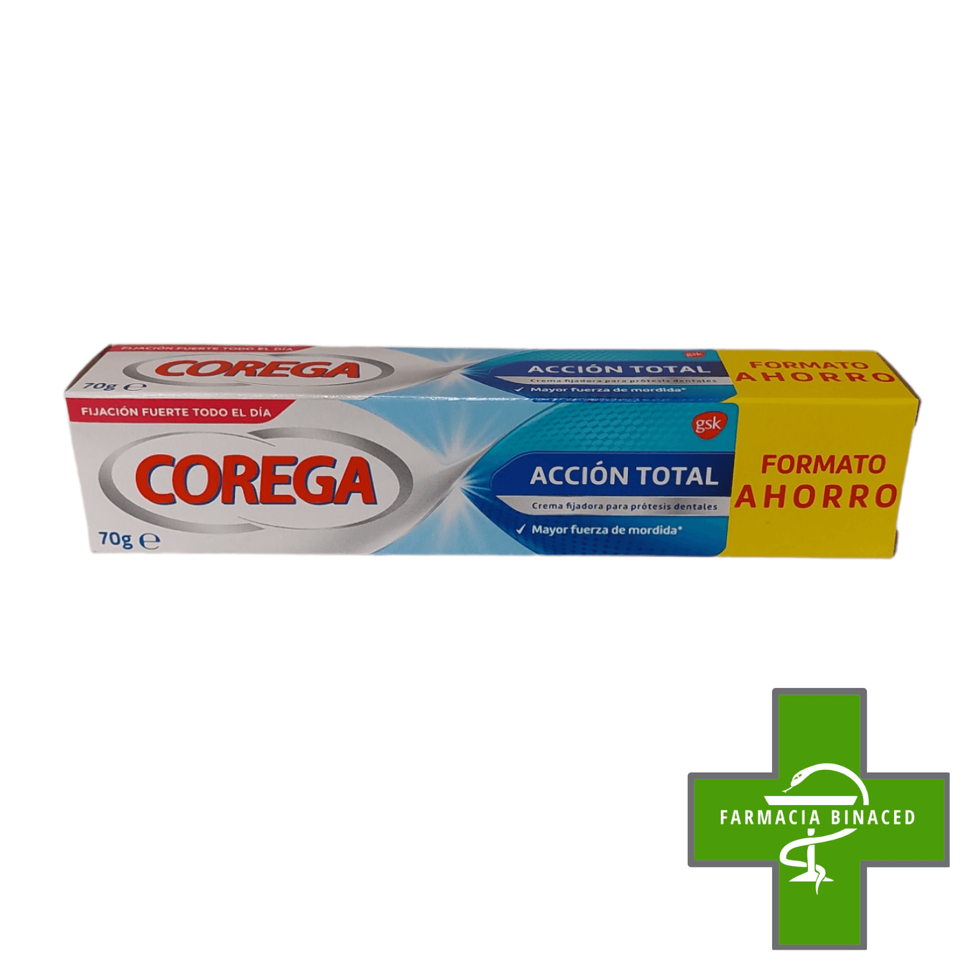 COREGA CREMA FIJADORA ACCION TOTAL 70G