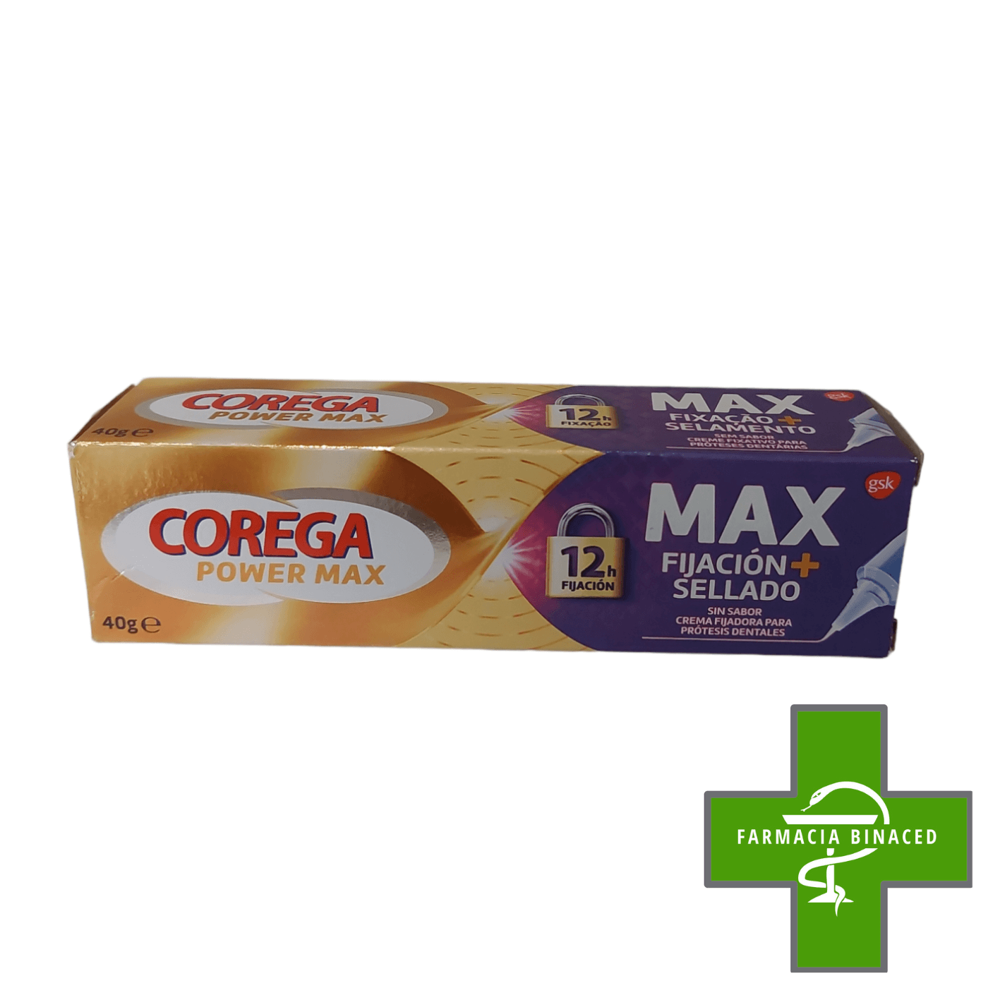 COREGA CREMA FIJADORA POWER MAX 40G