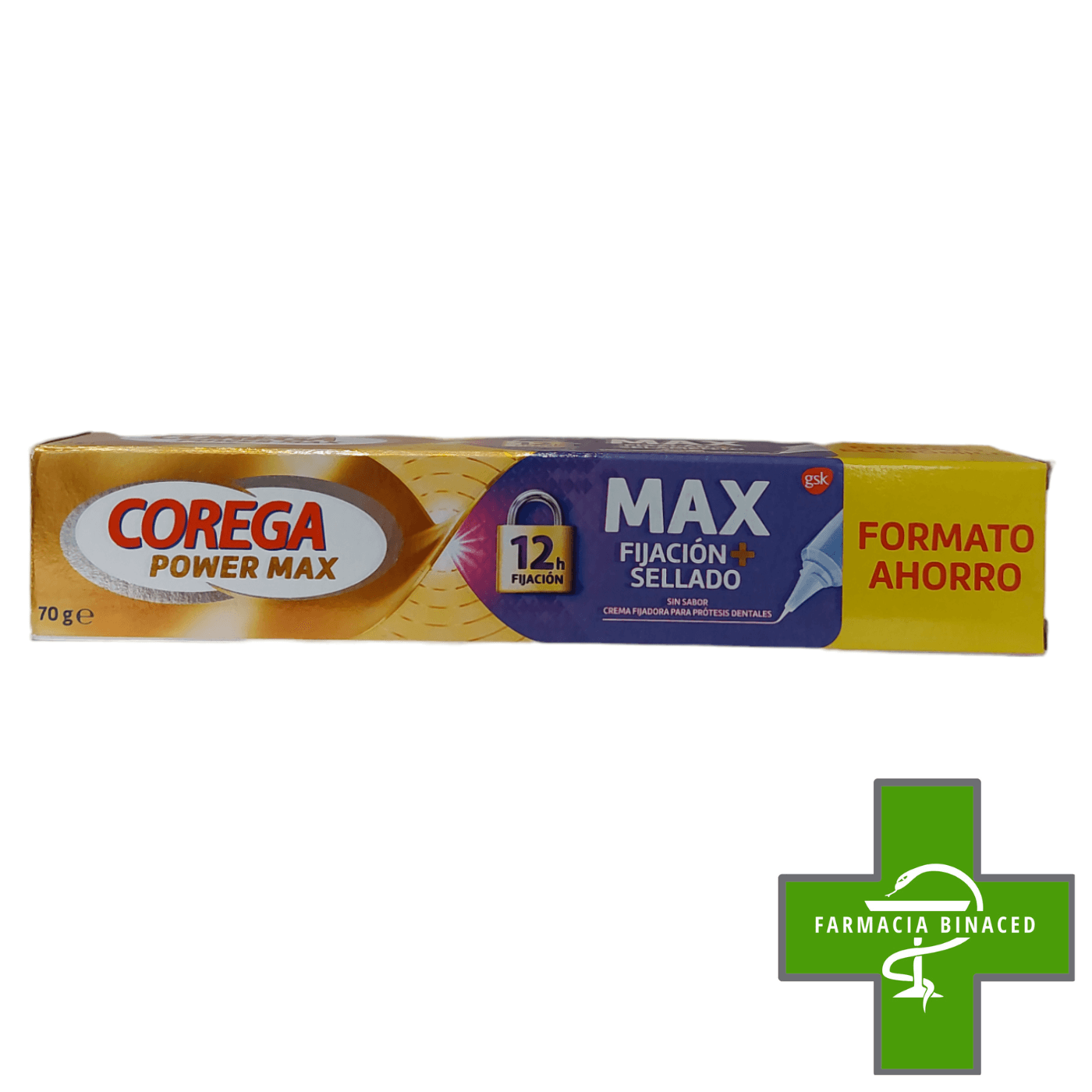 COREGA CREMA FIJADORA POWER MAX 70G