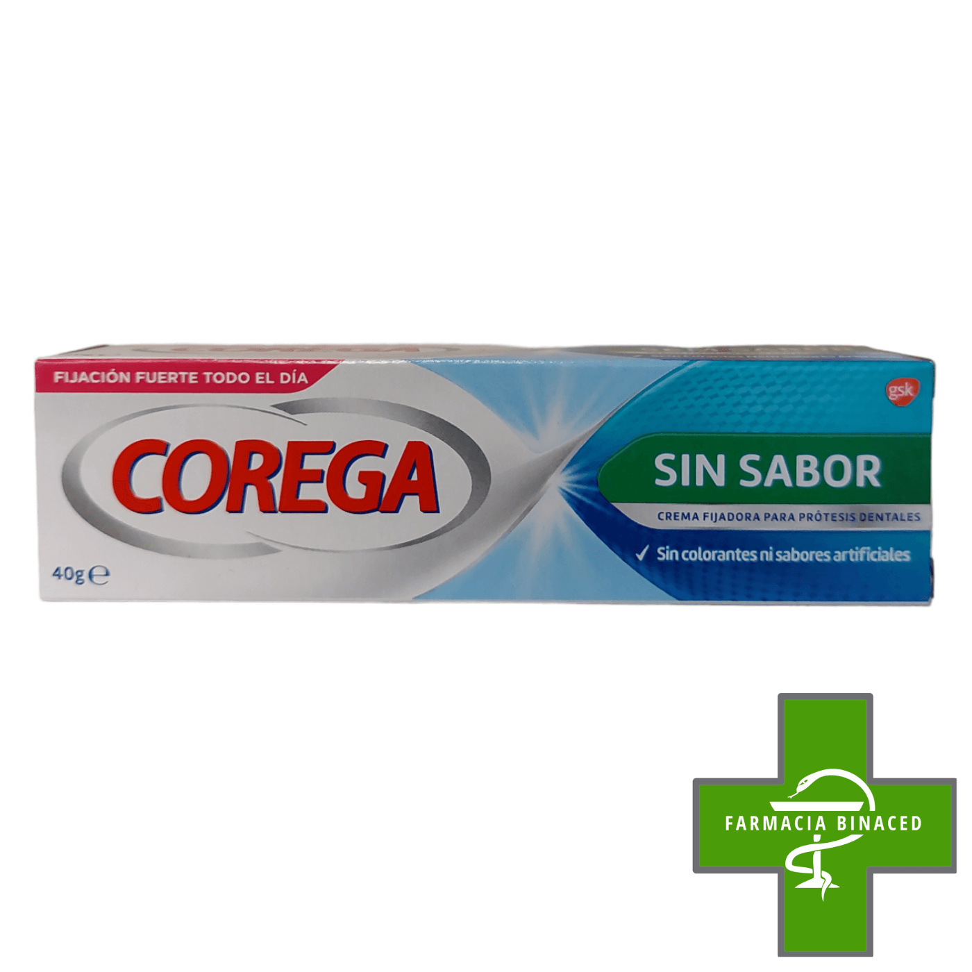 COREGA CREMA FIJADORA SIN SABOR 40G