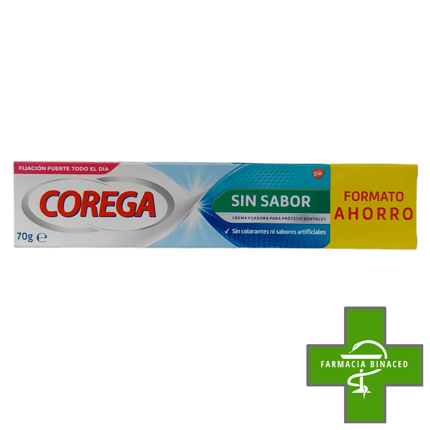 COREGA CREMA FIJADORA SIN SABOR 70G