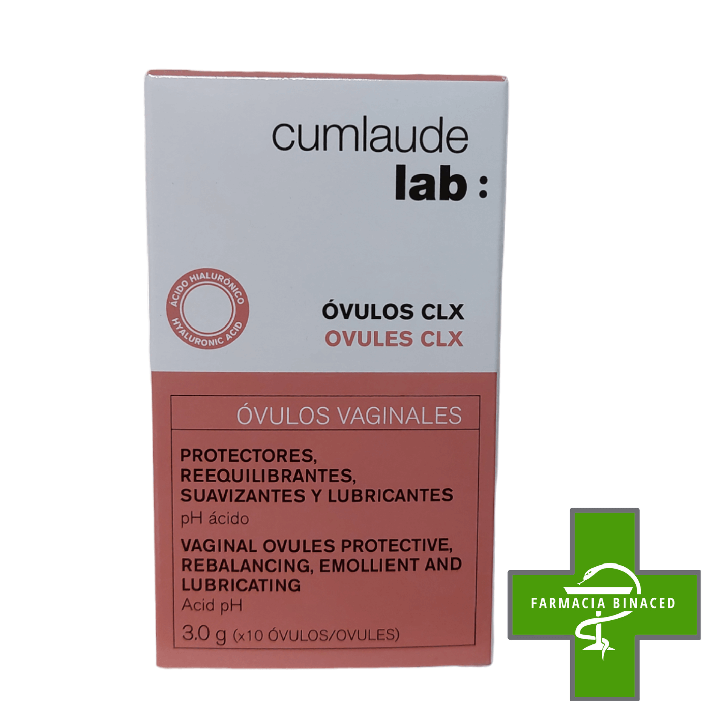 CUMLAUDE 10 OVULOS VAGINALES CLX