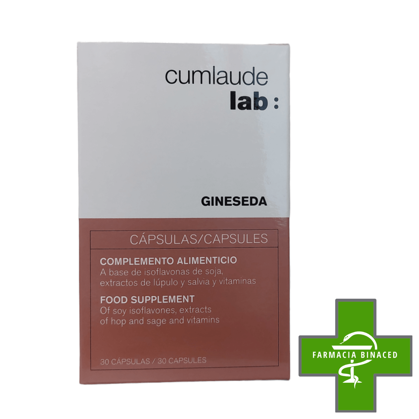 CUMLAUDE GINESEDA SOJA 30 CAPSULAS