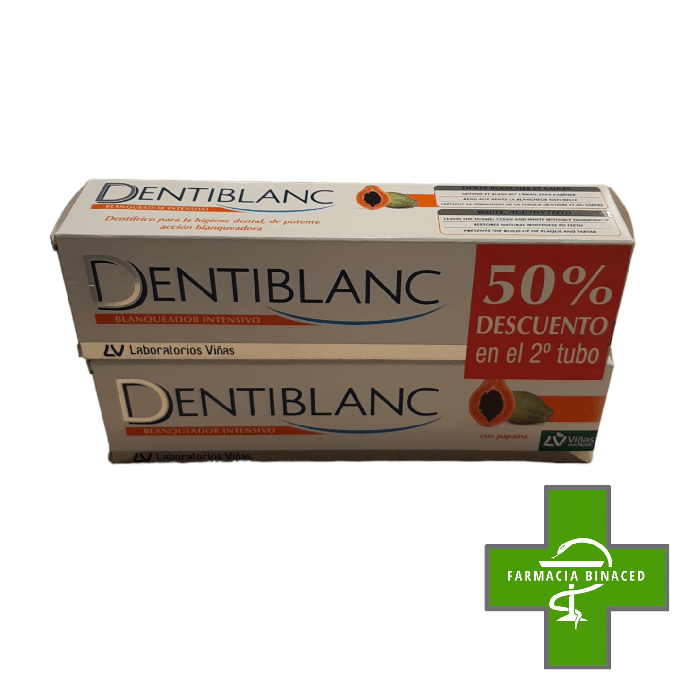 DENTIBLANC DUPLO BLANQUEADOR INTENSIVO 100+100ML