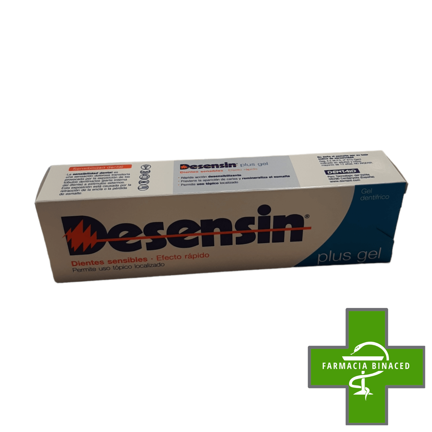 DESENSIN PASTA DIENTES SENSIBLES PLUS GEL 75ML