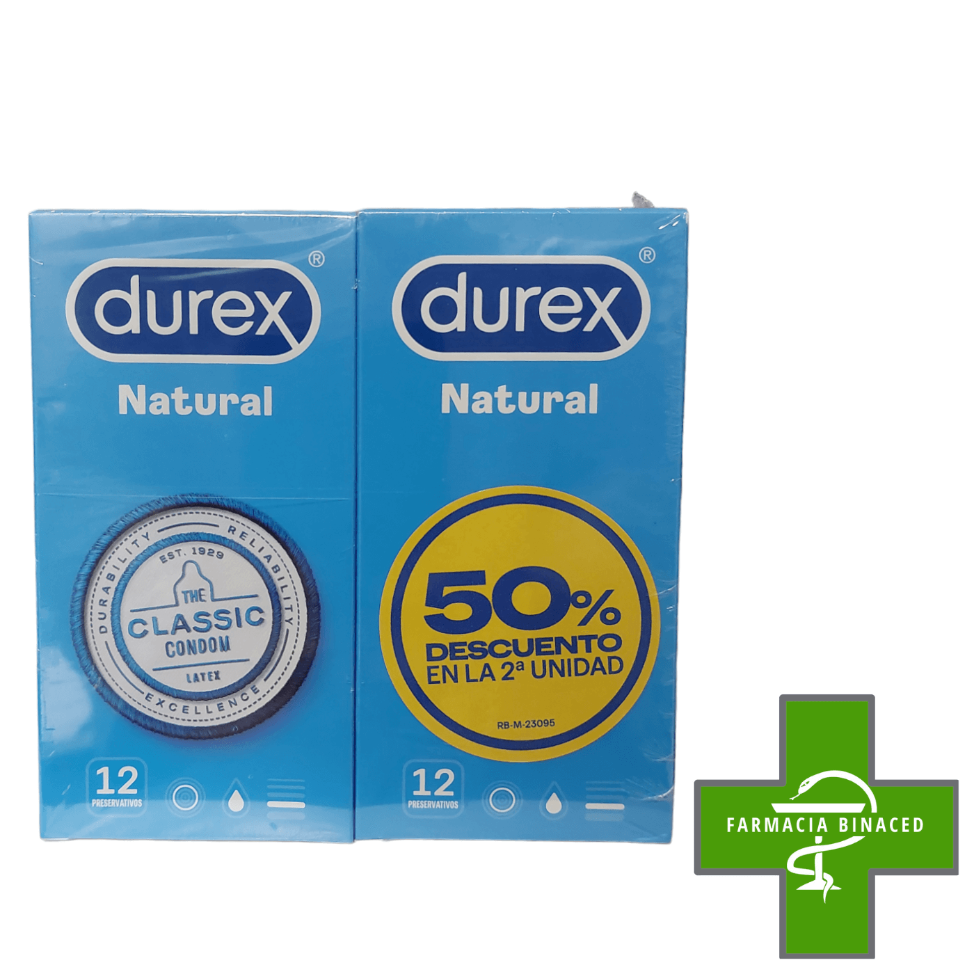 DUREX NATURAL 24 PRESERVATIVOS