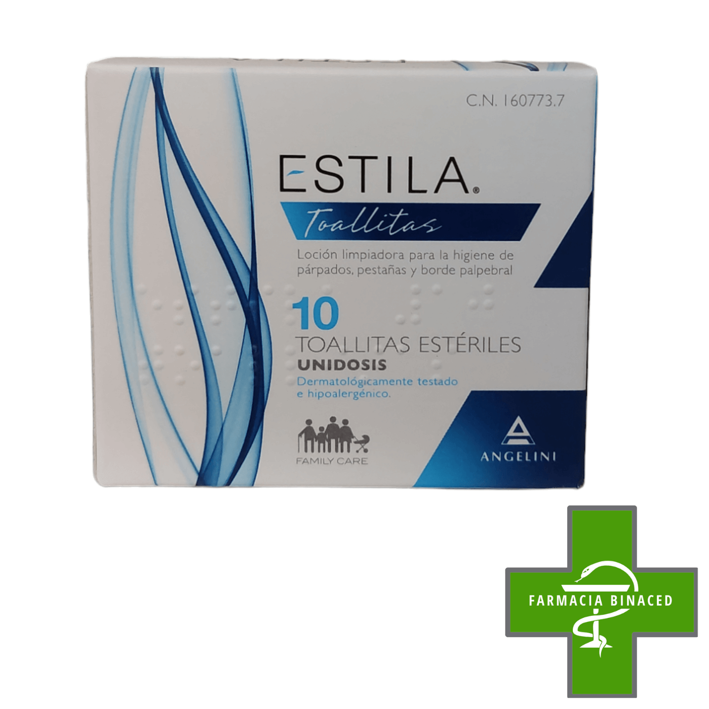 ESTILA 10 TOALLITAS LIMPIADORAS