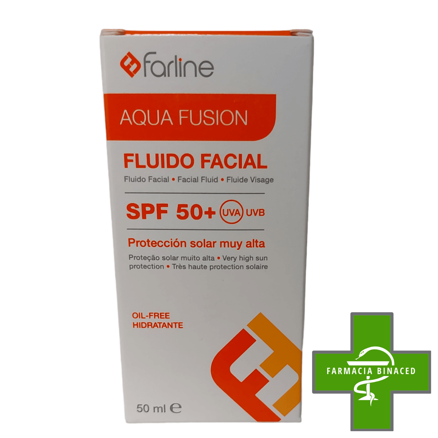 FARLINE AQUA FUSION FLUIDO FACIAL 50+ 50ML