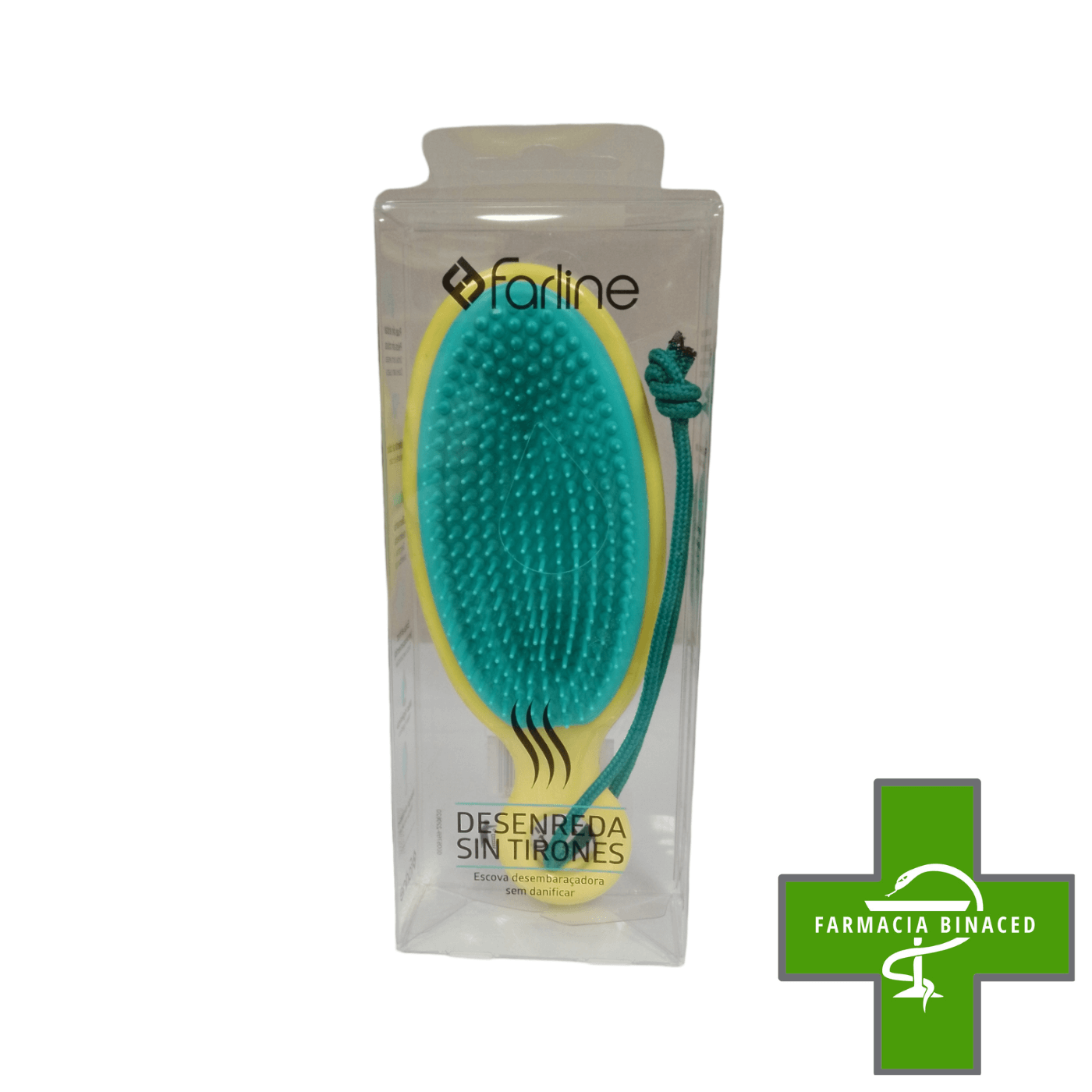 FARLINE CEPILLO DESENREDANTE VERDE